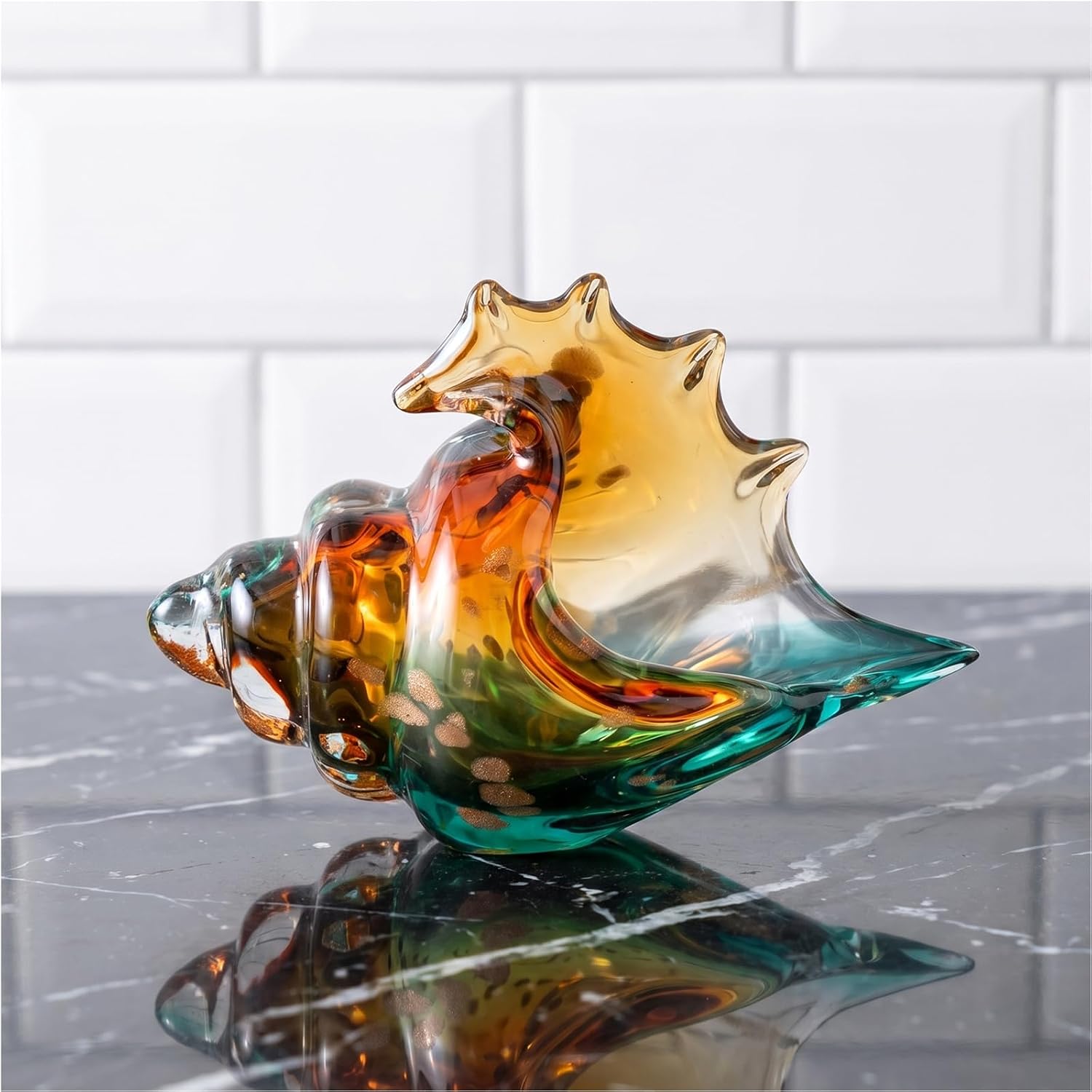 Multicolor Hand-Blown Glass