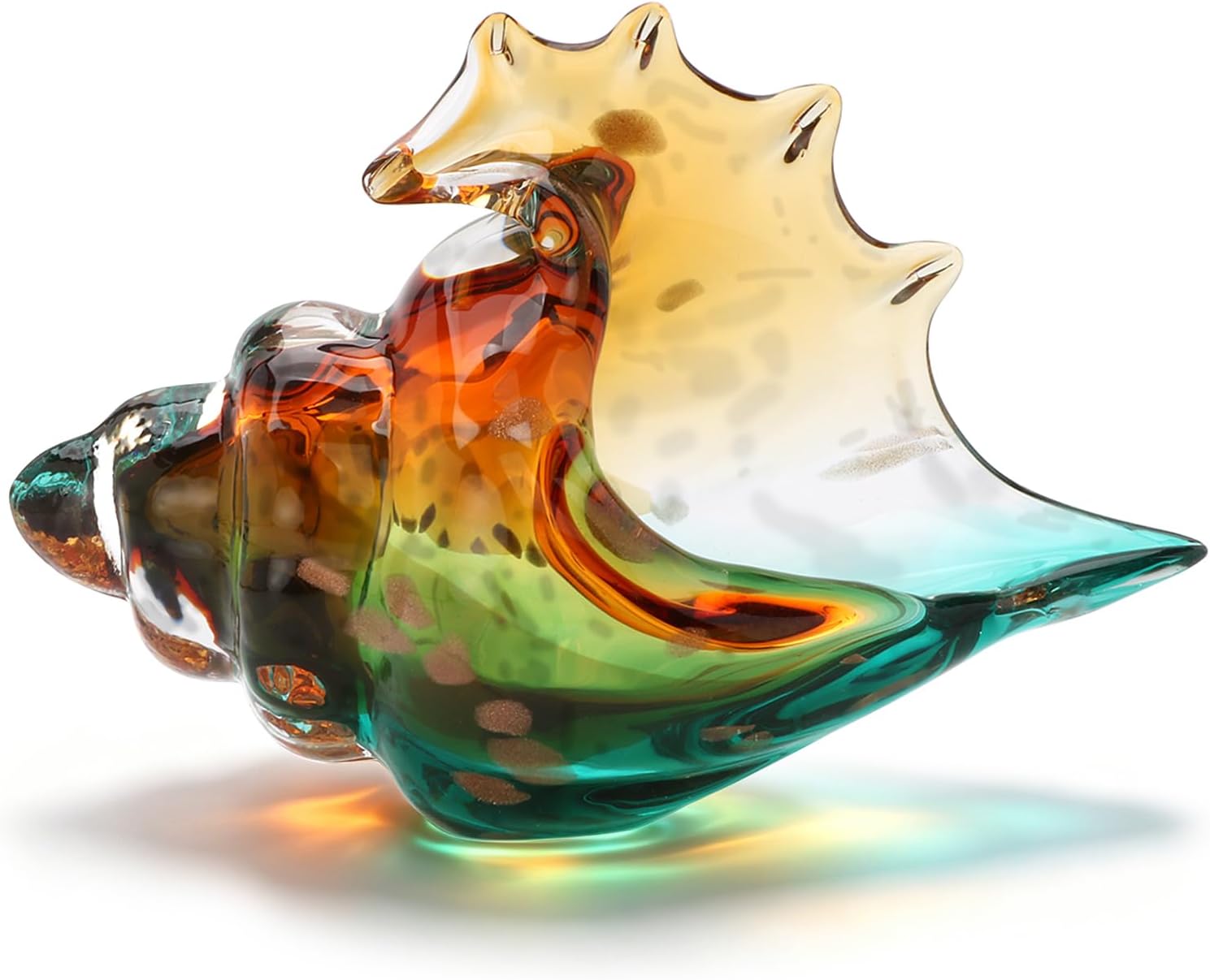 Multicolor Hand-Blown Glass