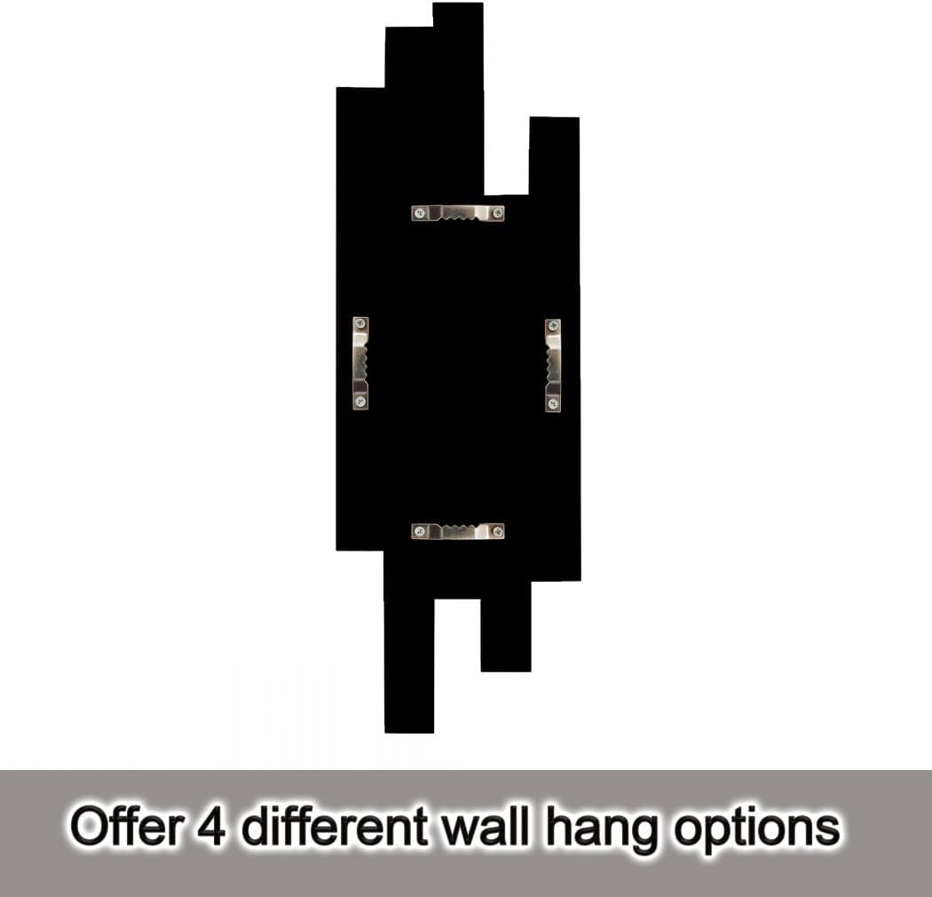 Silver Bevelled Wall Mirror Set - 4-Piece